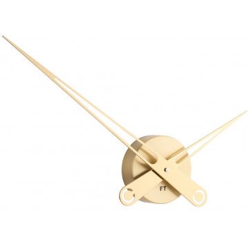 Dizajnové nástenné hodiny Future Time FT9650GD Hands gold 60cm